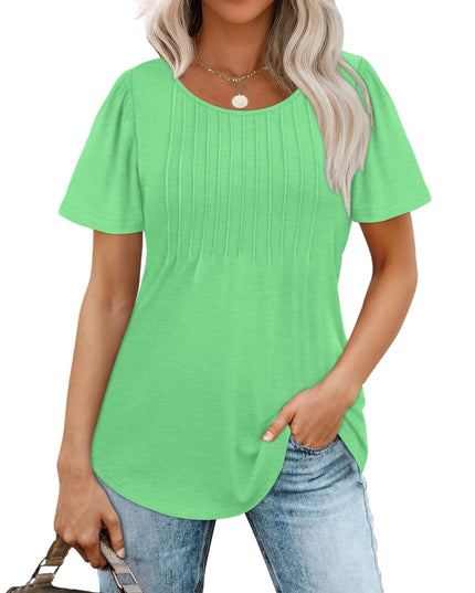 Amelie | Elegant Pleated Top