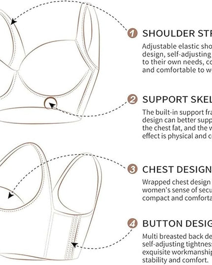 Jean | Plus Size Support Bra