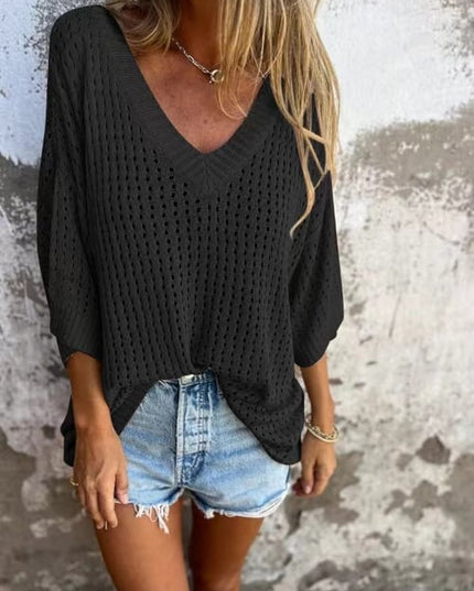 Tinoa | Seaside Elegance Casual Top