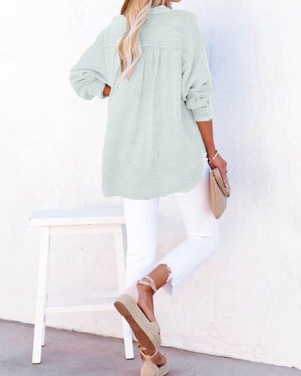 Vicky | Casual Button Blouse