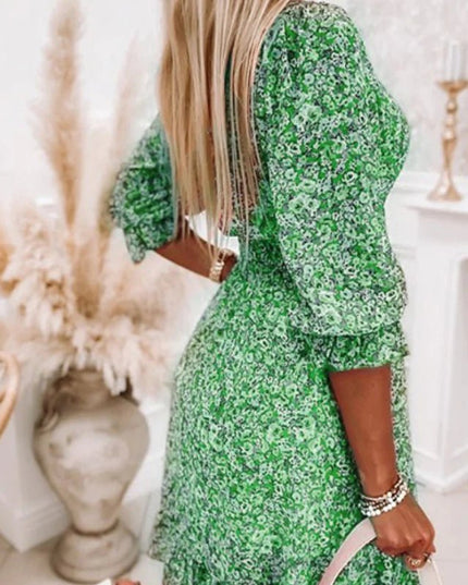 Sunna - Elegant Floral Dress