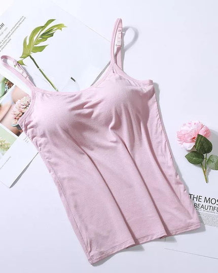 Padded Tank Top™ | With built-in bra