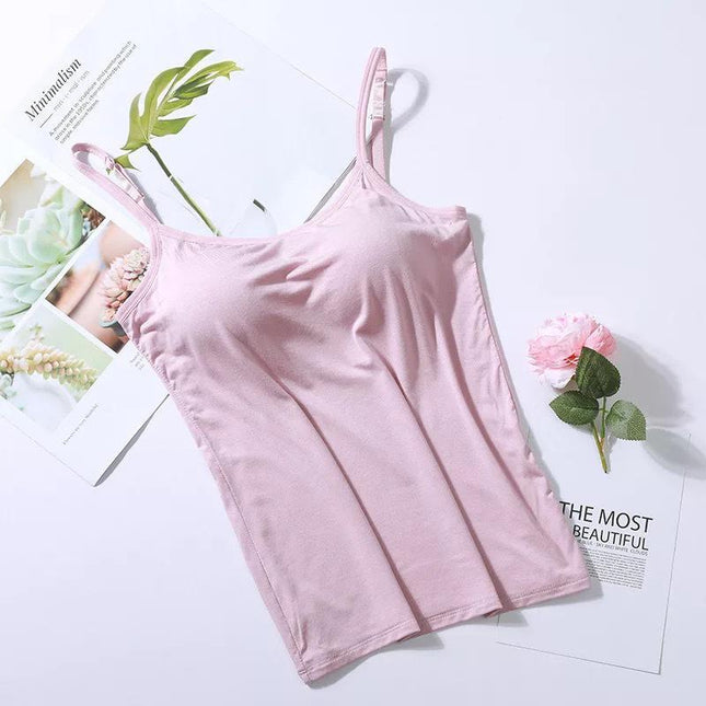 Padded Tank Top™ | With built-in bra