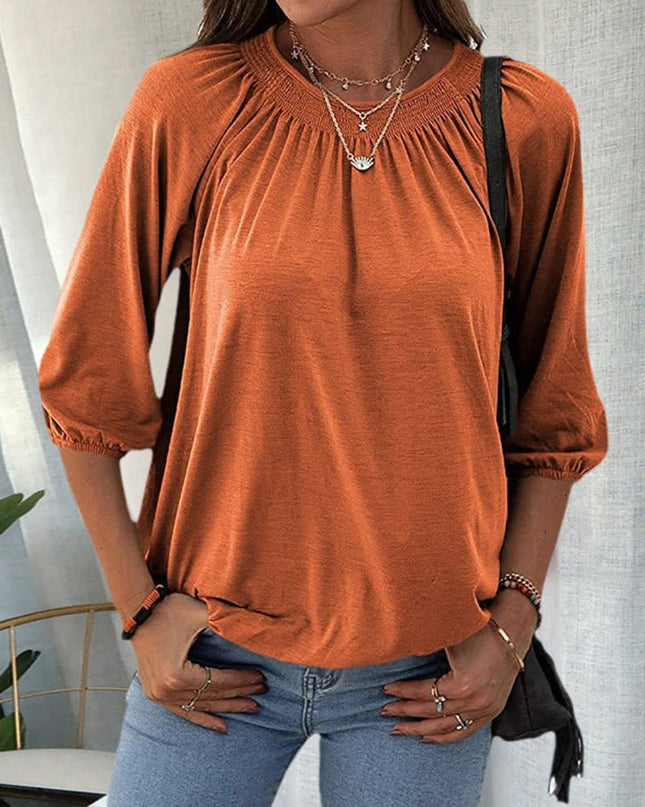 Lauren | Classic 3/4 Sleeve Tee