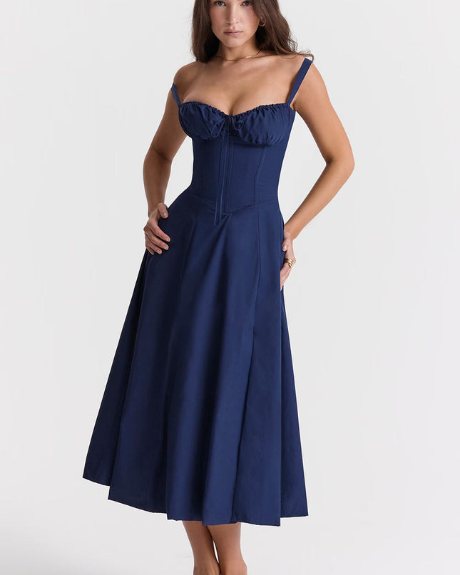 Vera Chatelain | Romantic Corset Midi Dress