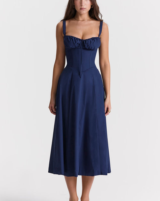 Vera Chatelain | Romantic Corset Midi Dress