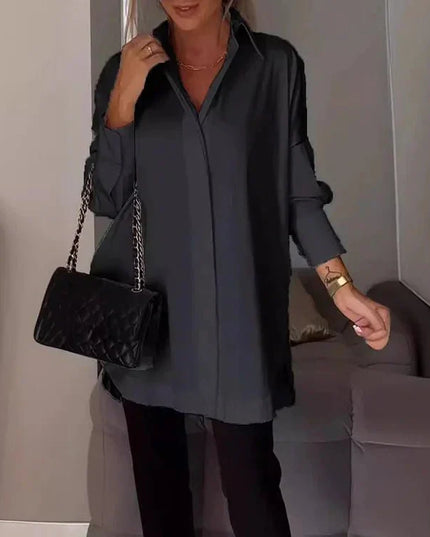 Carlamo | Oversized Button-Up Shirt