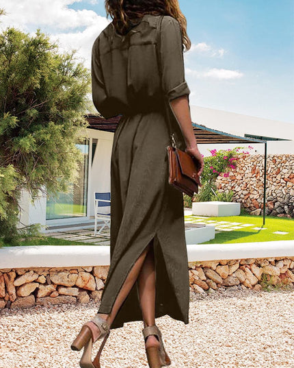 Aluka | Sophisticated Shirt Dress