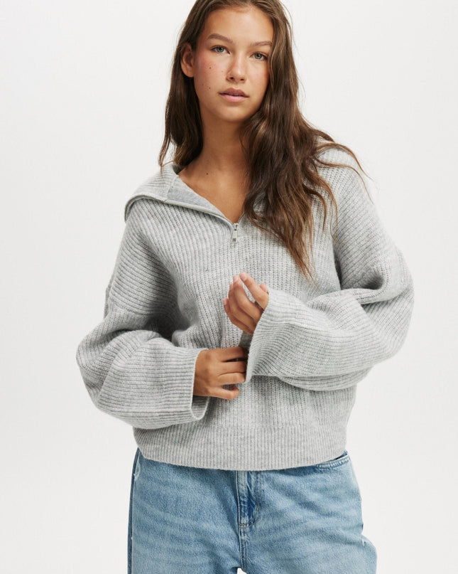 Felicia | Luxe Half Zip Pullover