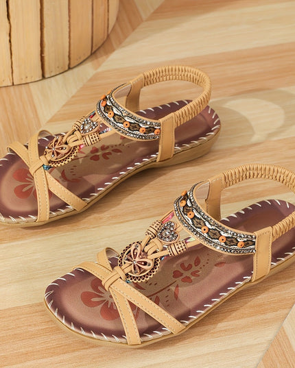 Nalu | Boho Flat Sandals