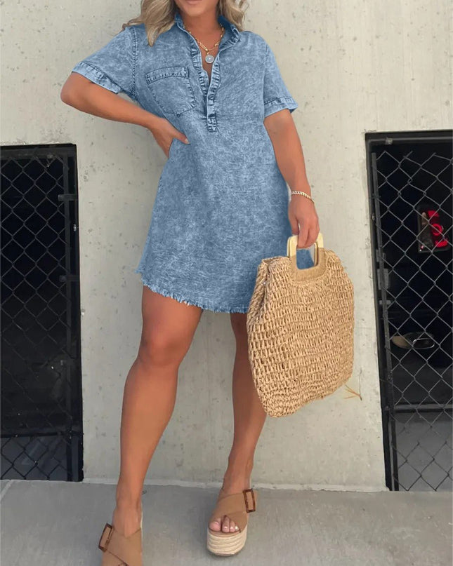 Carla | Effortlessly Chic Shirt Dress