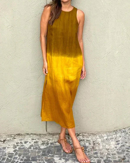 Selia | Driftwood Gradient Dress