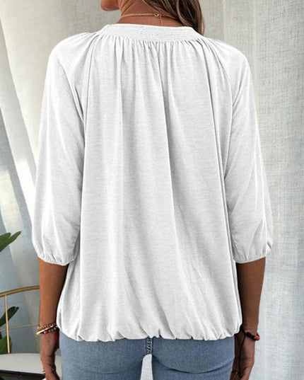 Lauren | Classic 3/4 Sleeve Tee