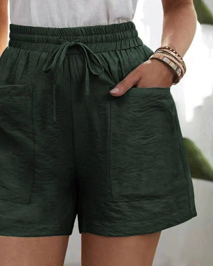 Alani | Effortless Linen Blend Shorts