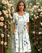 Yellow floral / S