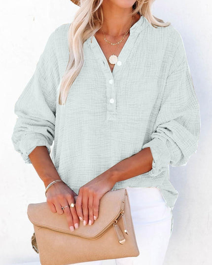 Vicky | Casual Button Blouse