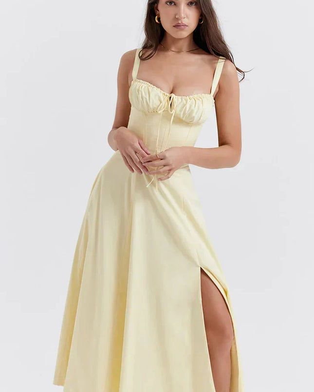 Vera Chatelain | Romantic Corset Midi Dress