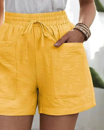 Alani | Effortless Linen Blend Shorts