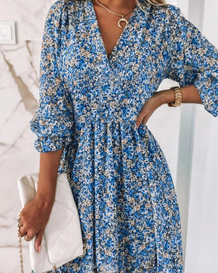 Sunna - Elegant Floral Dress