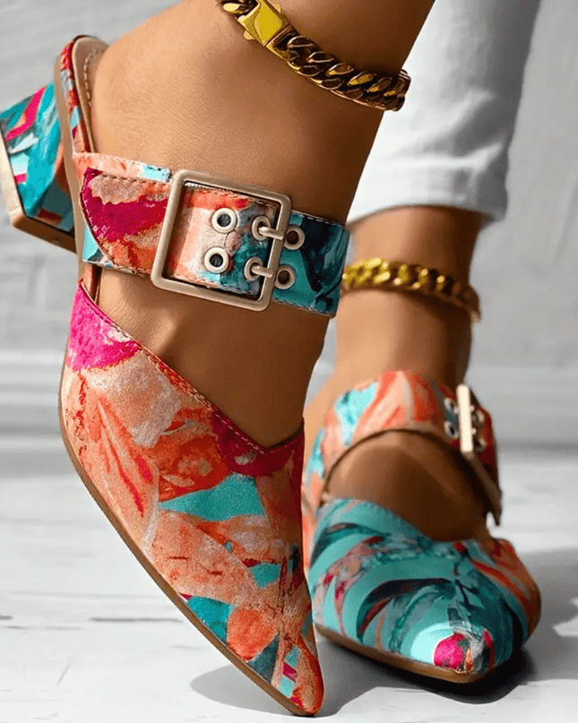 Bello | Brights Rainbow Heels