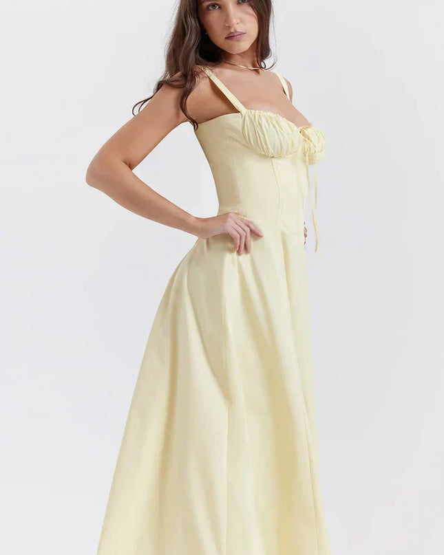 Vera Chatelain | Romantic Corset Midi Dress