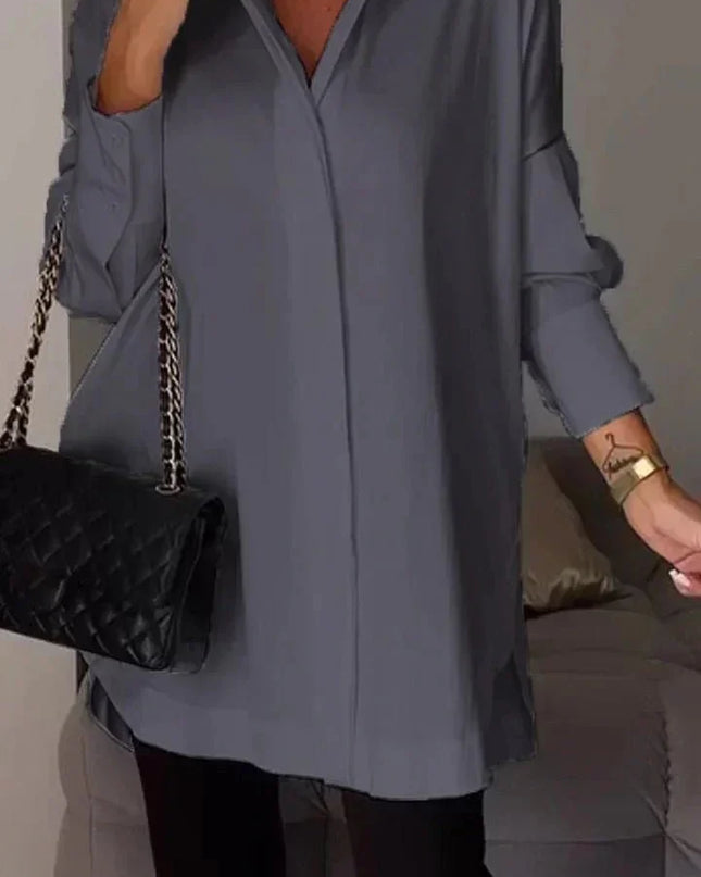 Carlamo | Oversized Button-Up Shirt