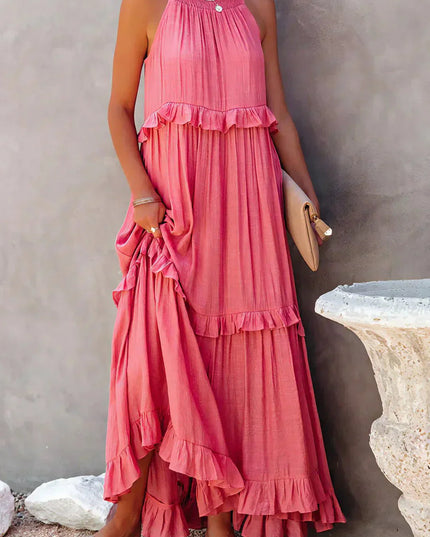 Leona | Breeze Ruffle Gown
