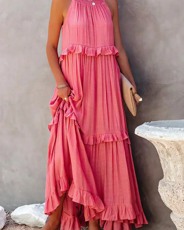 Leona | Breeze Ruffle Gown