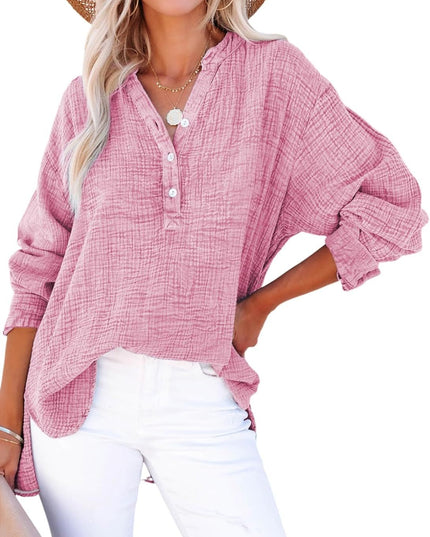 Vicky | Casual Button Blouse