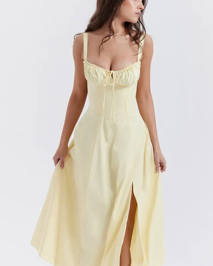 Vera Chatelain | Romantic Corset Midi Dress