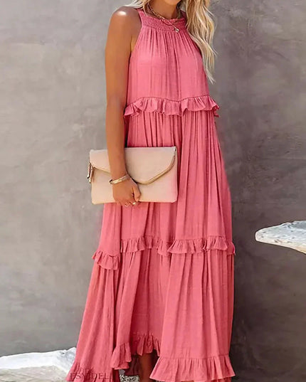 Leona | Breeze Ruffle Gown