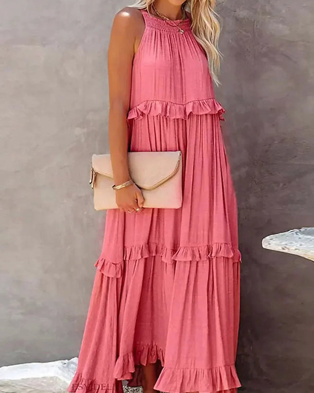 Leona | Breeze Ruffle Gown