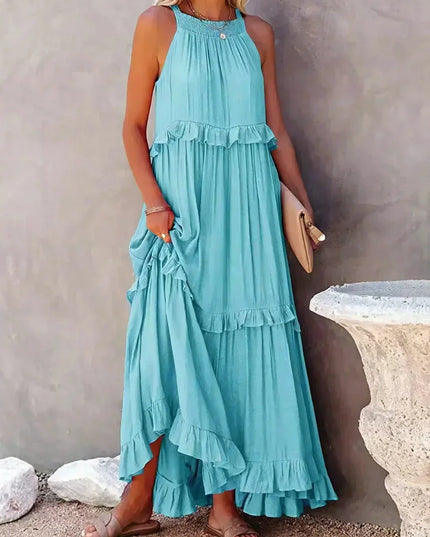 Leona | Breeze Ruffle Gown