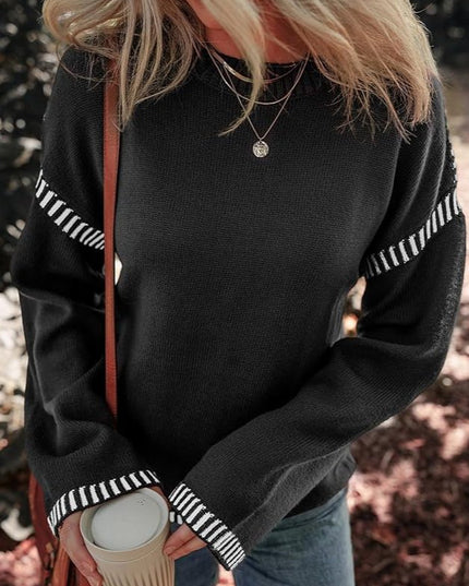 Marisa | Chic Contrast Sweater