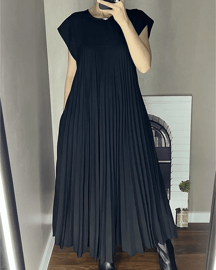 Sandra | Pleated Elegant Dress