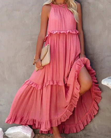 Leona | Breeze Ruffle Gown