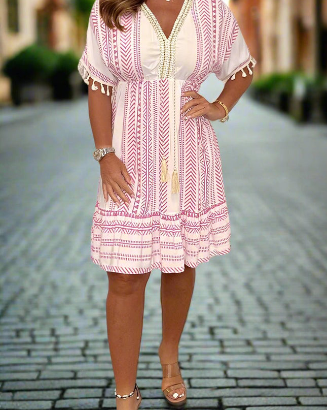 Magdalena | Chic Printed Dress