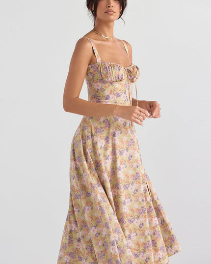 Vera Chatelain | Romantic Corset Midi Dress