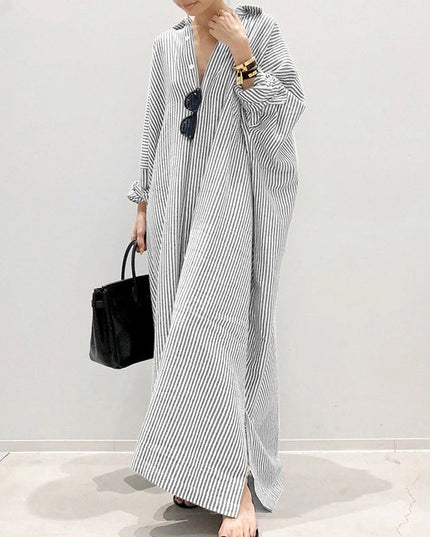 Giselle | Stripe Stroll Dress
