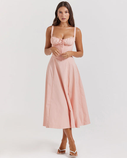 Vera Chatelain | Romantic Corset Midi Dress