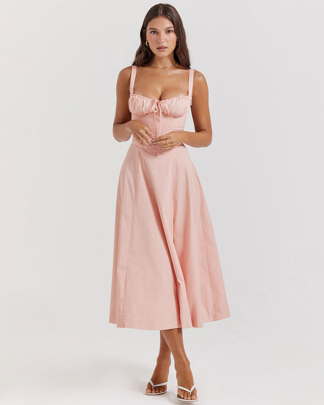 Vera Chatelain | Romantic Corset Midi Dress