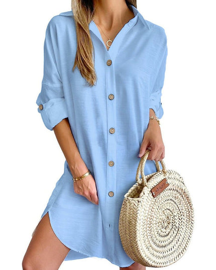 Beatrice | Chic Button Dress