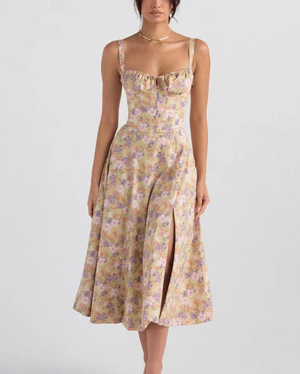 Vera Chatelain | Romantic Corset Midi Dress