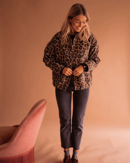 Daena | Luxe Wild Bomber Jacket