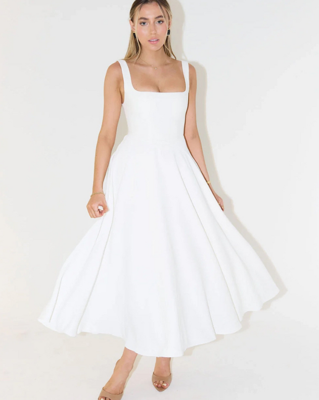 Nora | Timeless Elegant Midi Dress