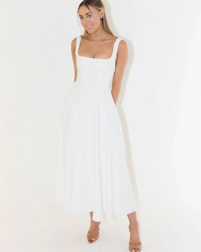 Nora | Timeless Elegant Midi Dress