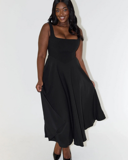 Nora | Timeless Elegant Midi Dress
