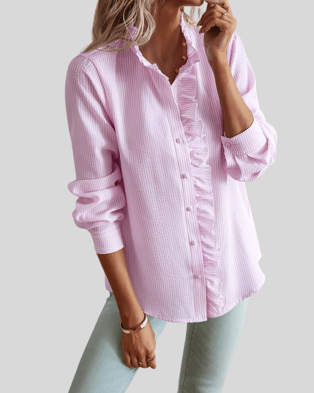 Alina | Elegant Ruffle Blouse
