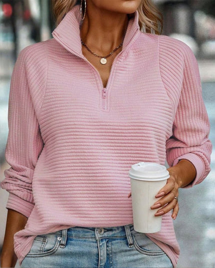 Jenica | Chic Half-Zip Pullover