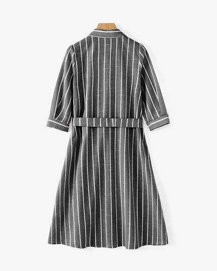 Blush Shoreline™ Belted Shirt Dress